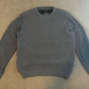 Buffalo David Bitton Charcoal Crewneck Sweater